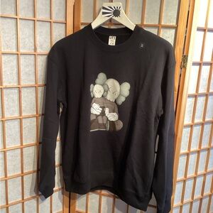 KAWS x Uniqlo Longsleeve Sweatshirt FW23 Men's Size Medium